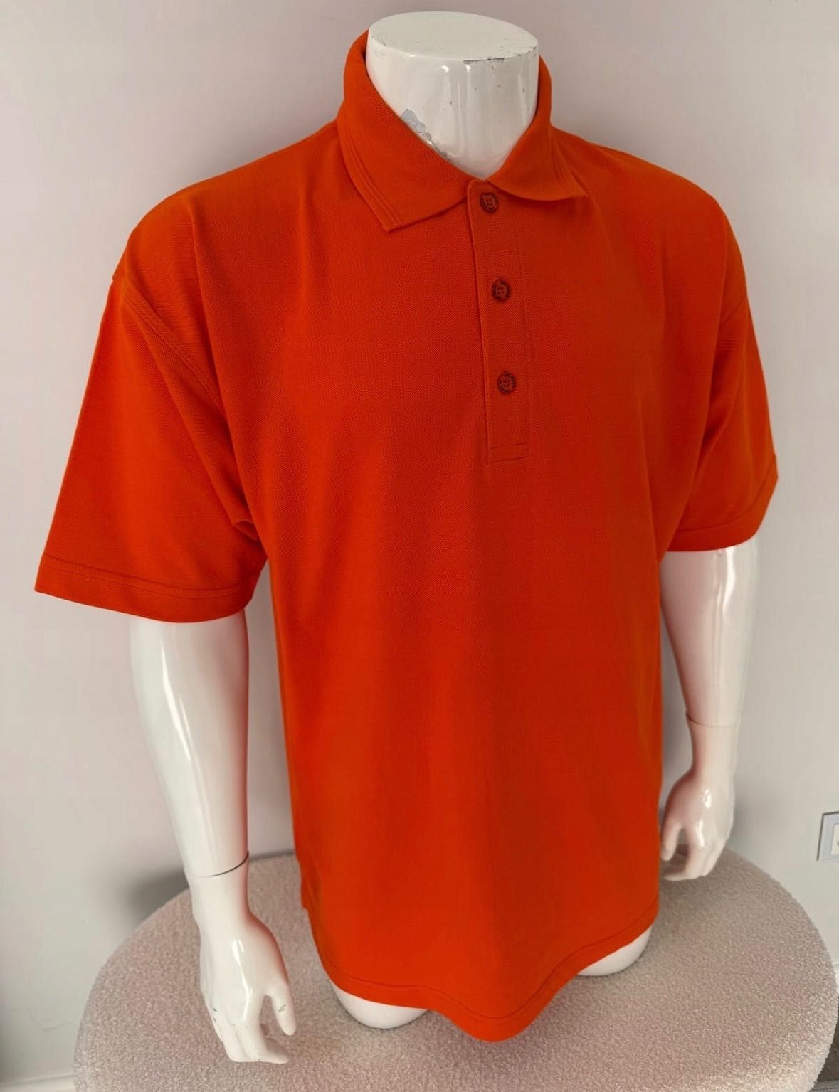 Nowa Koszulka Polo męska UNI-WEAR pomarańczowa XL