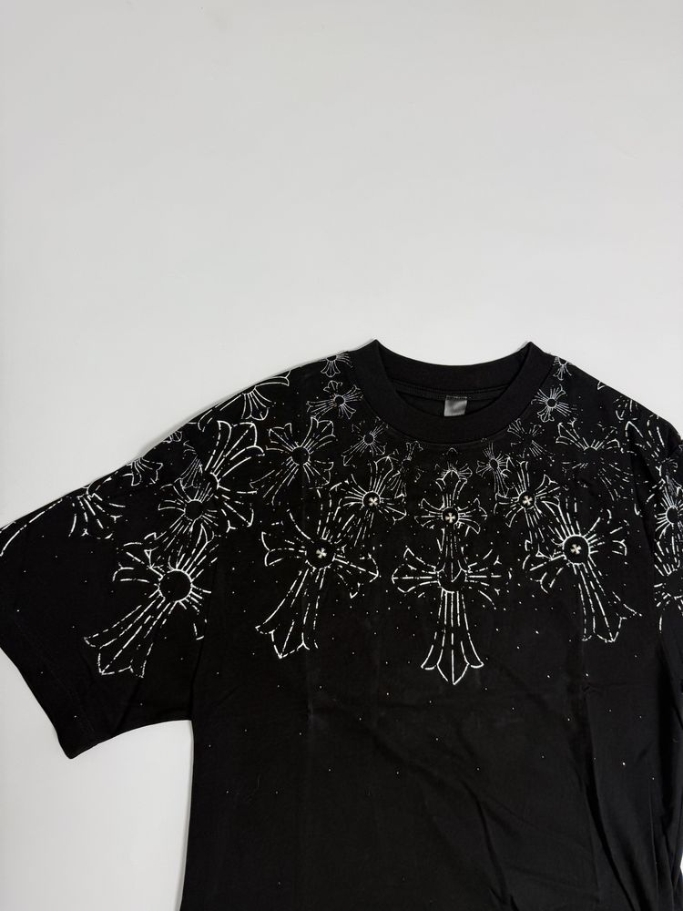 футболка Chrome Hearts Crosses diamond tee