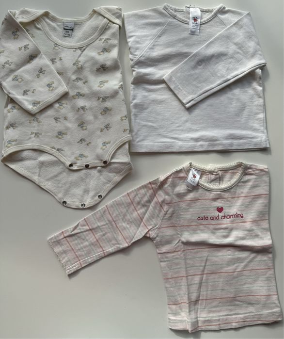 Roupa de menina 6-9 meses - "chique de doer"!
