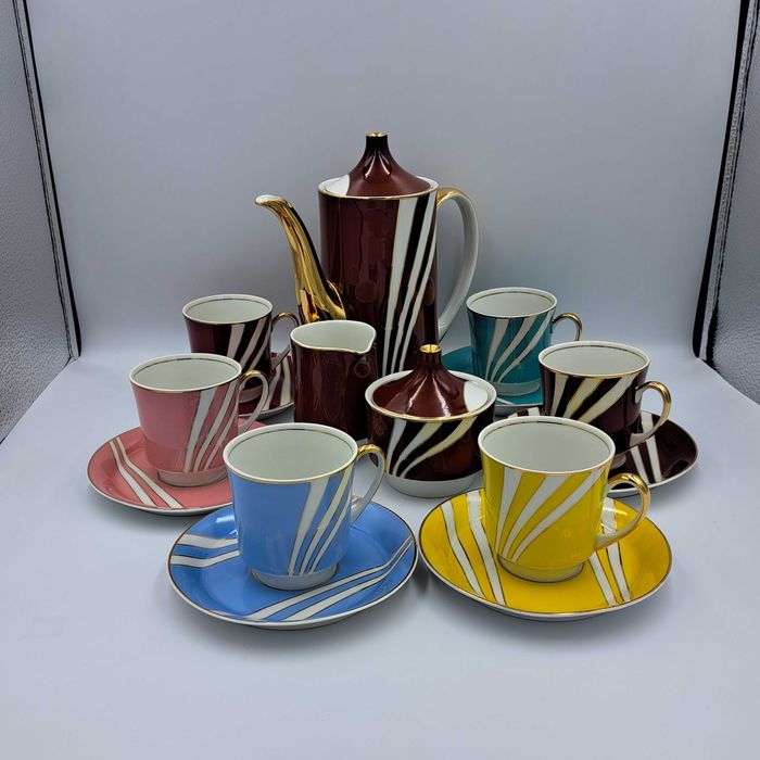 Serwis porcelanowy „June”, projekt Wincenty Potacki, Ćmielów, New Look