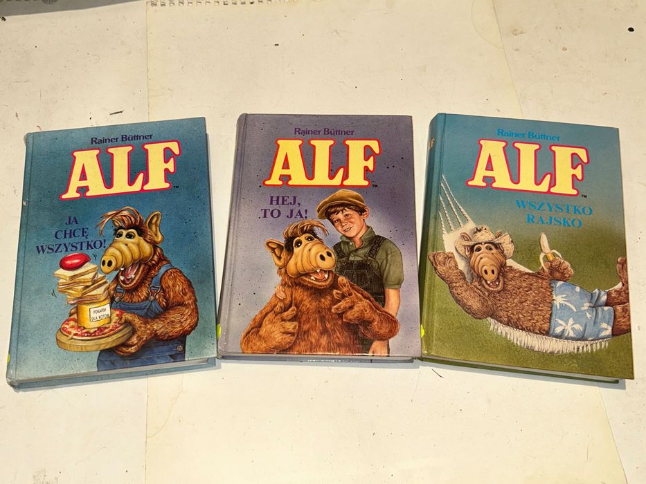 ALF - 3 książki - PRL !