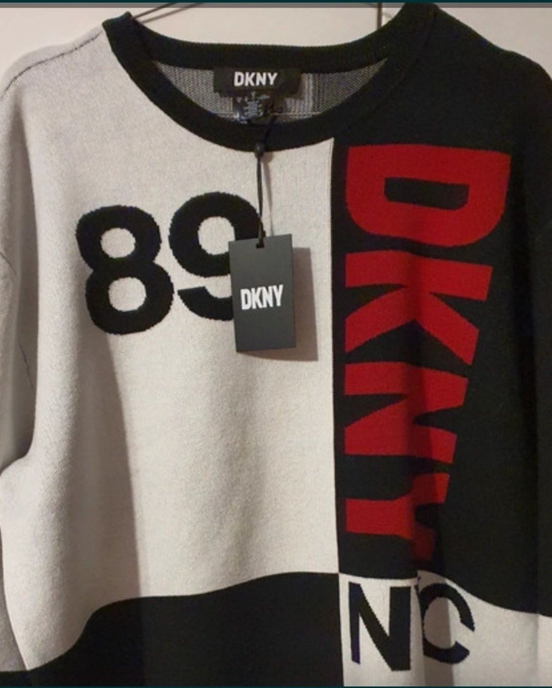 DKNY Donna sweter damski L 44
