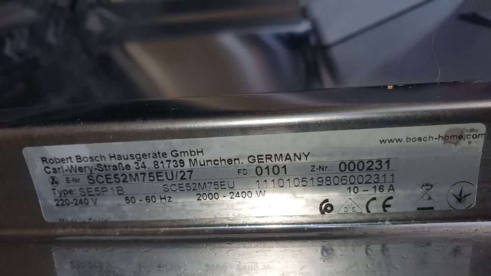 Zmywarka Bosch Kompaktowa SCE52M75EU