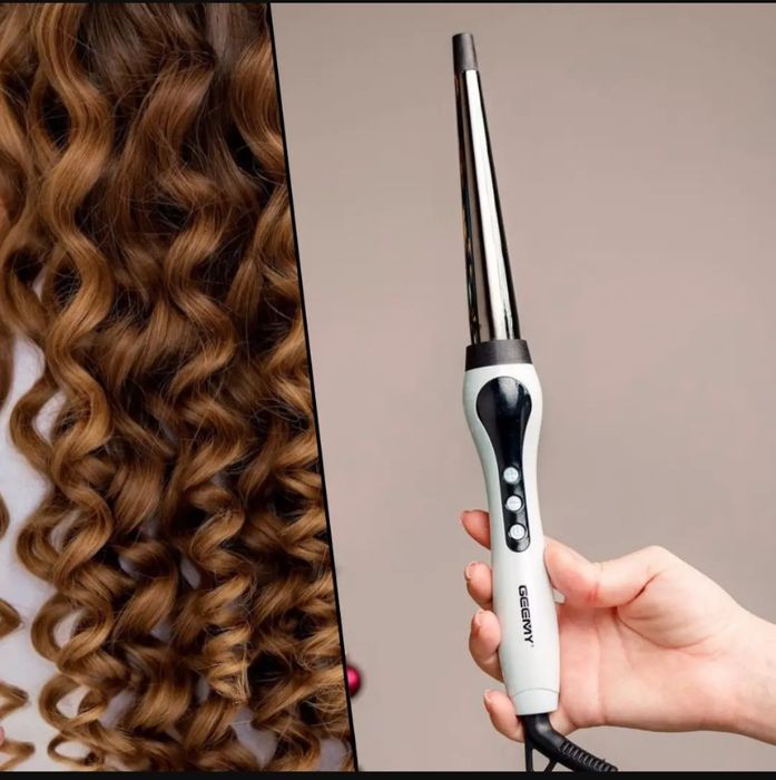 Плойка конусна Geemy GM 403, нова, професійна, можна на подарунок