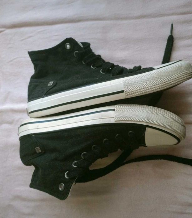 Czarne tenisówki Big Star