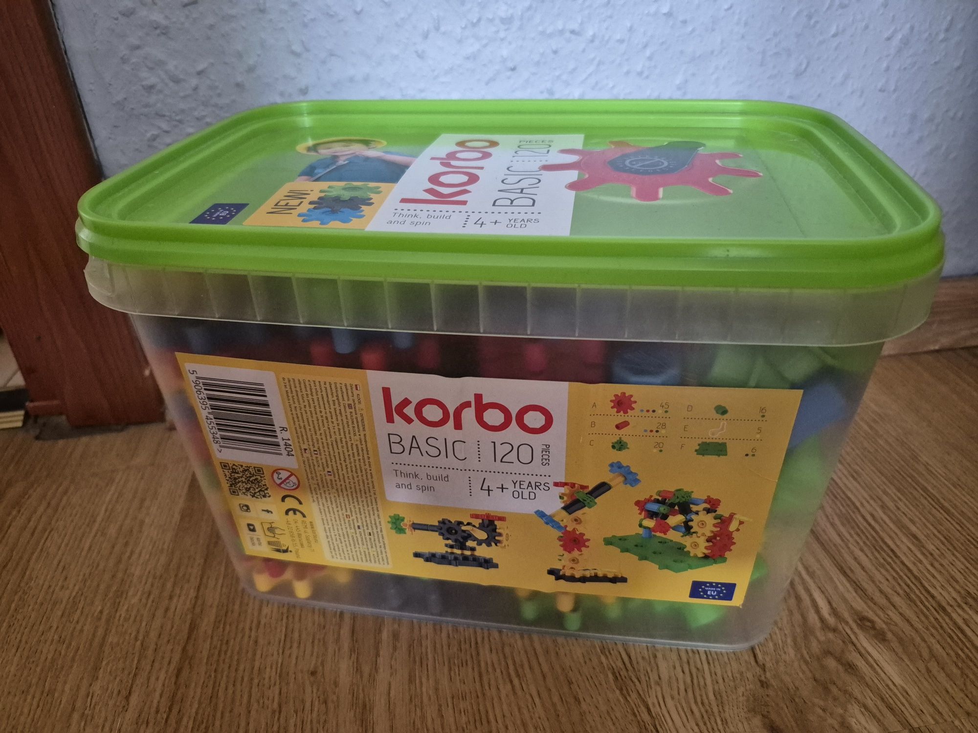 Klocki korbo konstrukcyjne 120