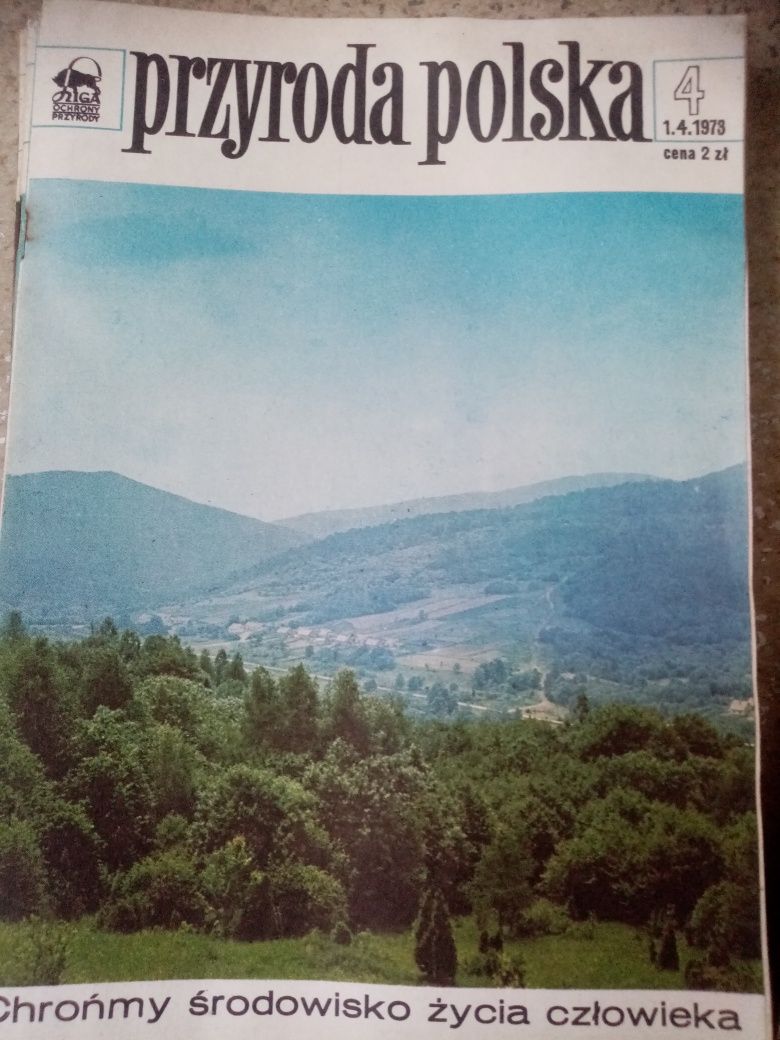 Gazety Przyroda Polska od '71 do' 79 roku