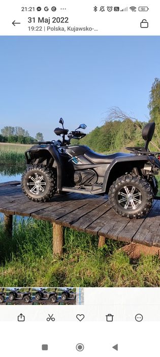 CF Moto 520 rok17