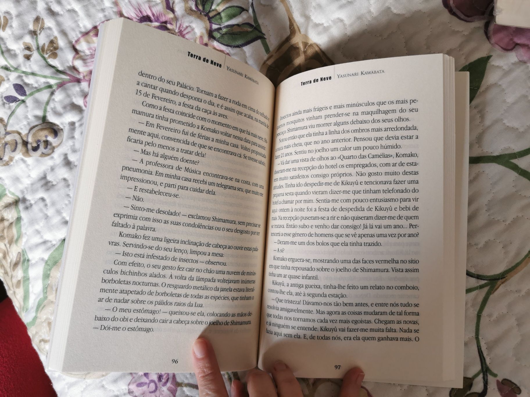 Terra de Neve de Yasunari Kawabata