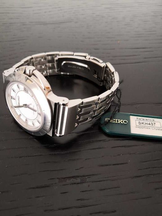 Relógio de Pulso Automático (Seiko SKH437, Novo e Original)