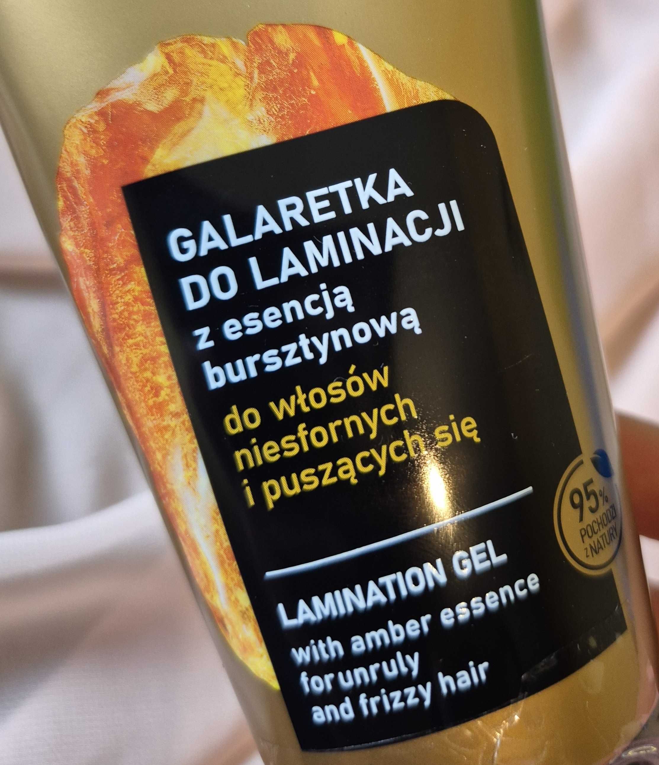 Farmona Jantar Galaretka do laminacji włosów puszących się odżywka