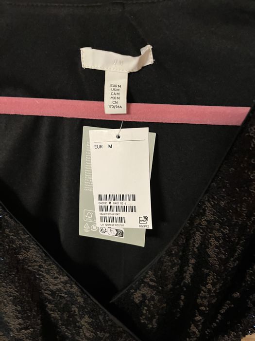 H&M sukienka cekinowa M Nowa cekiny impreza sylwester