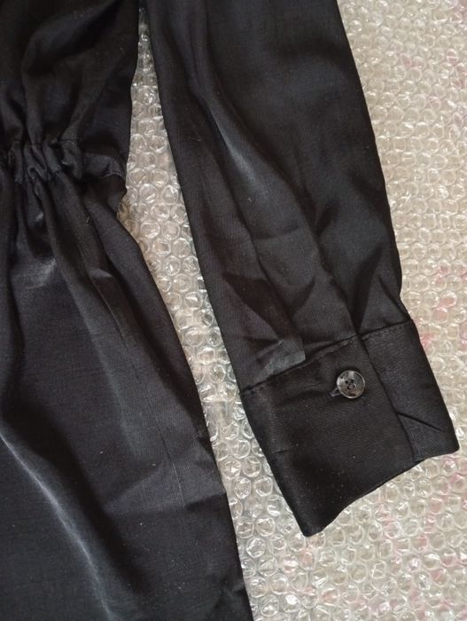 Фирменная атласная блуза