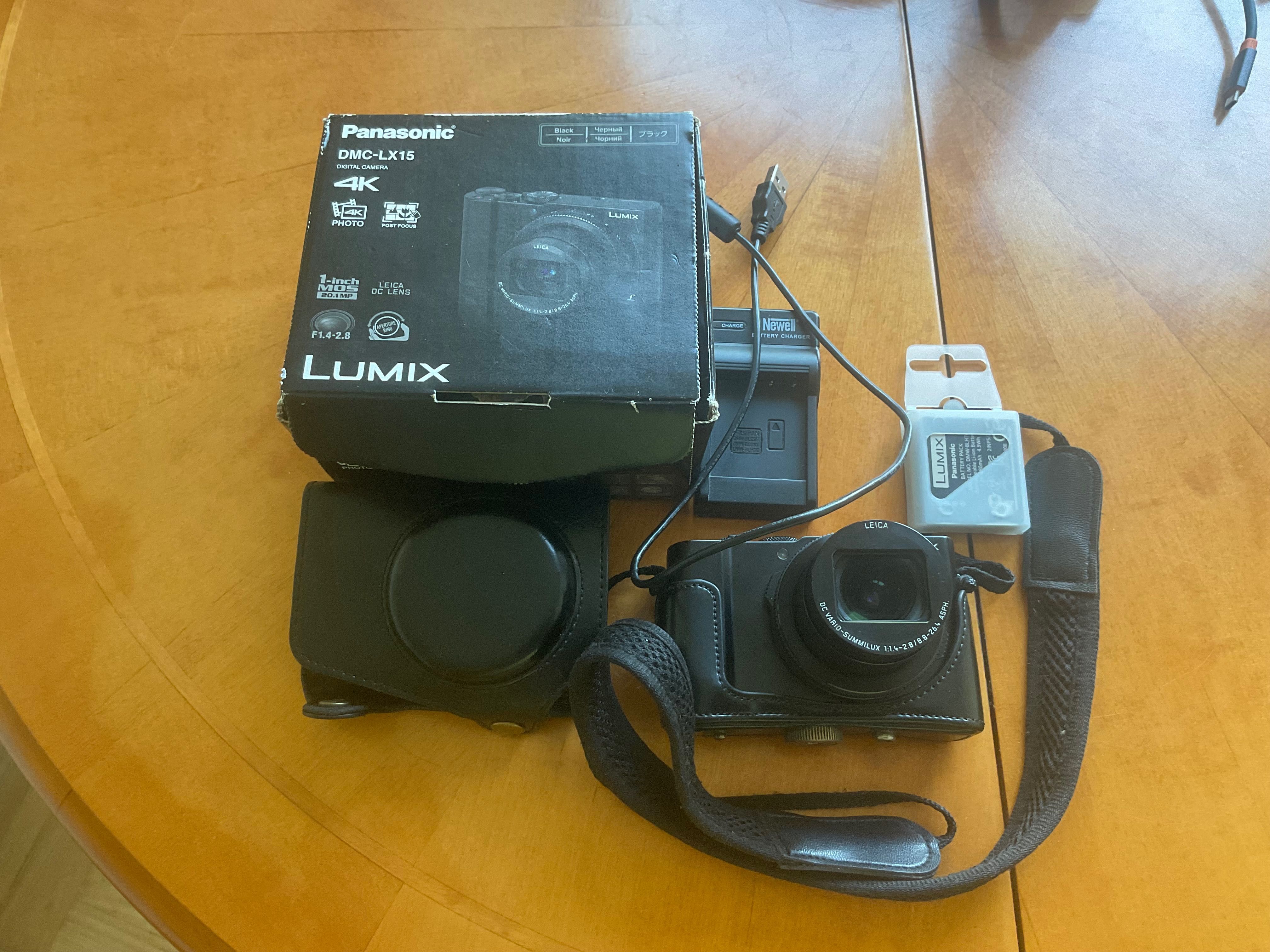 Panasonic Lumix DMC-LX15 ,stan idealny