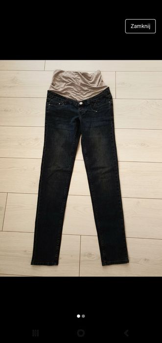Spodnie ciążowe jeansy rozmiar s Nowe