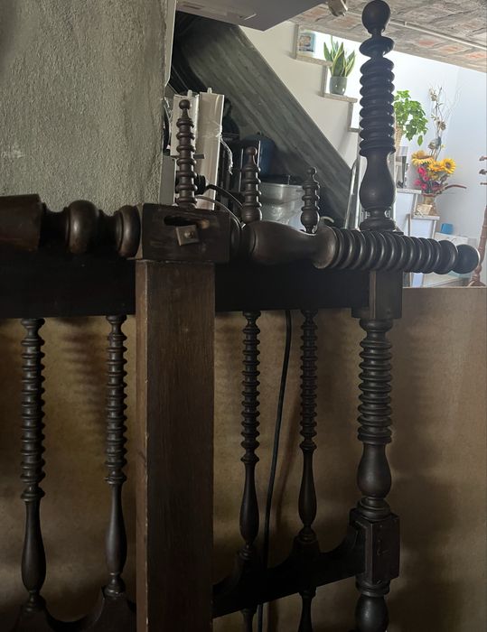 Cama de casal com estrado