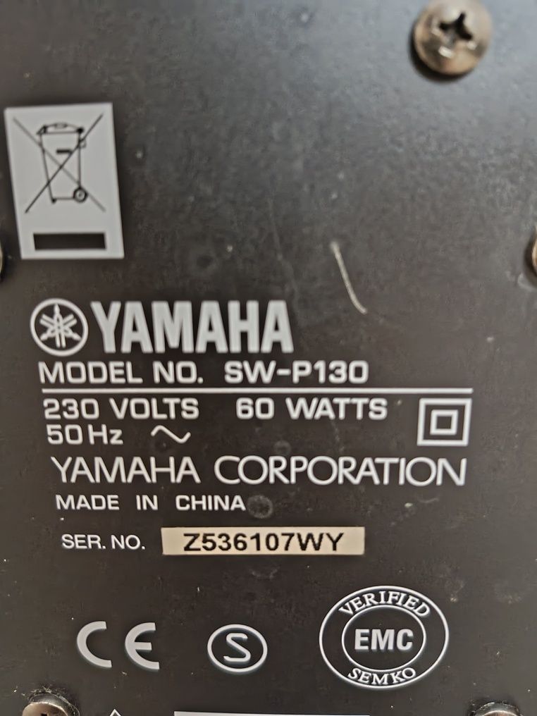 Subwoofer Yamaha SW P130