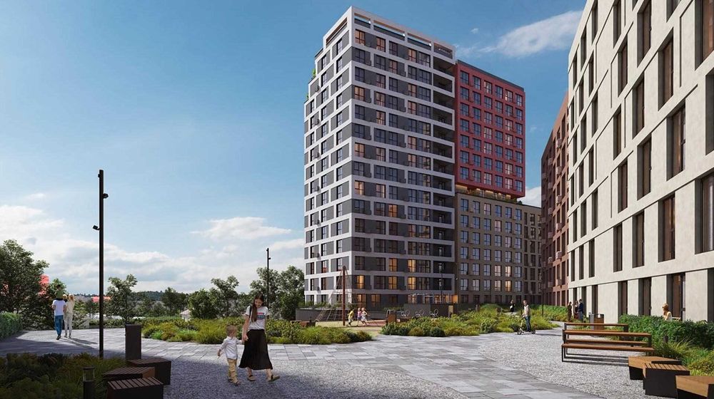 3-кімнатна квартира 92 м² з терасою і гардеробними по вул. Ревуцького