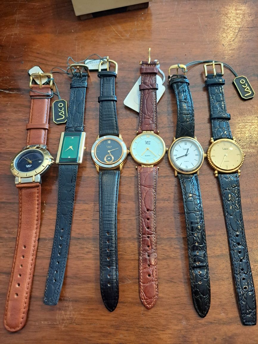 Relógios novos com etiqueta Laco