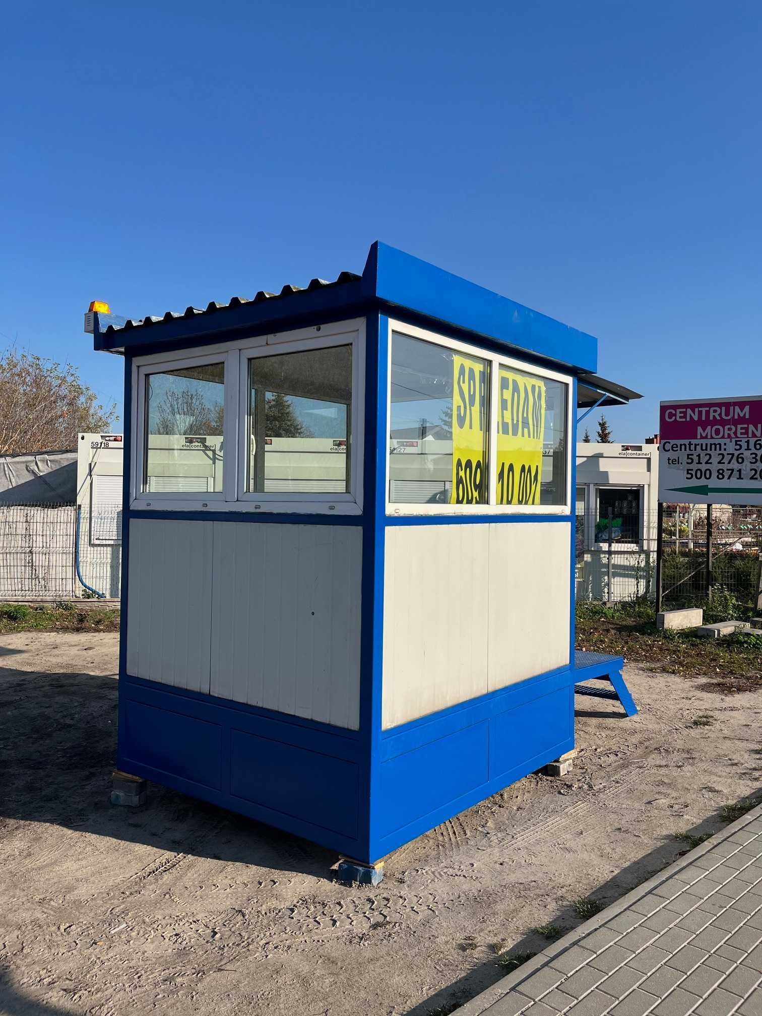 Budka parkingowa Stróżówka Portiernia Budka wartownicza Kontener