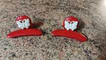 Molas com borboleta para menina