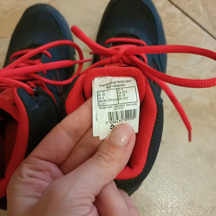 Черевики осінні Quechua MH100 Mid