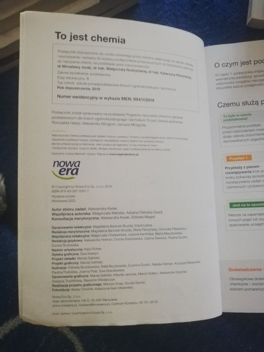 Podręcznik do chemii 1