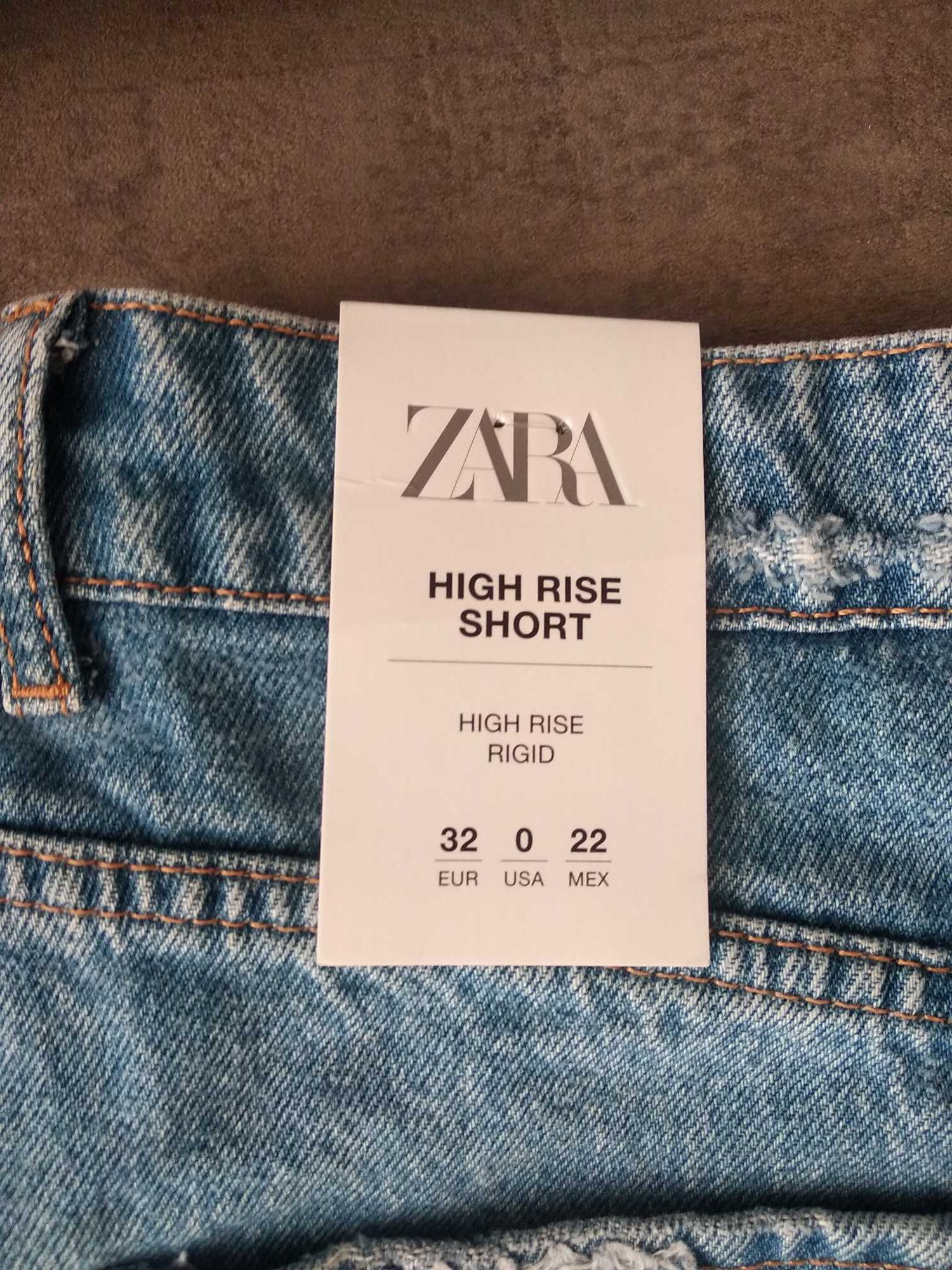 Джинсовые шорты Zara