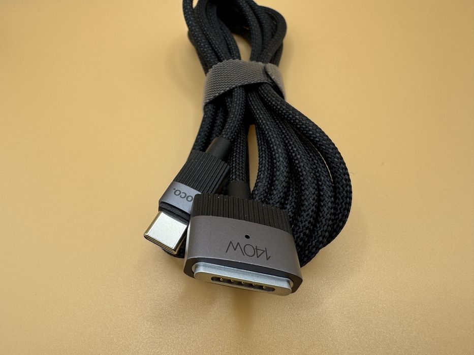 Кабель Hoco U141 USB-C на MagSafe 3 для зарядки MacBook (140W, 1.8м)