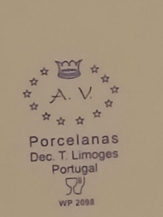 Prato para bolo de porcelana