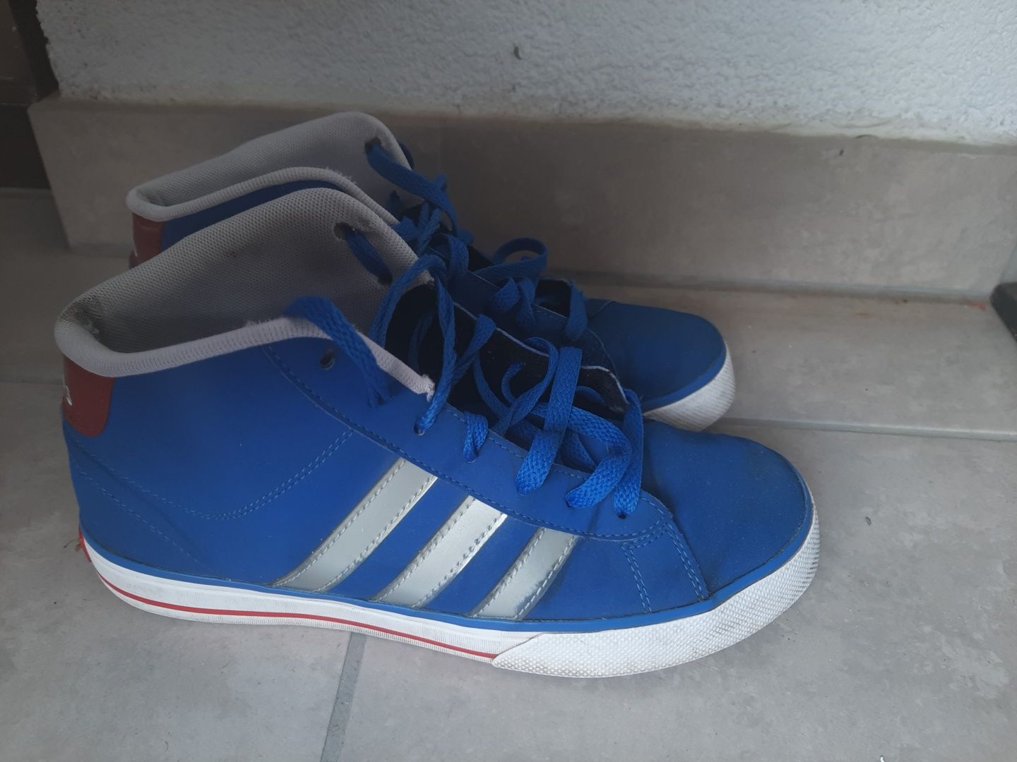 Adidas buty niebieskie