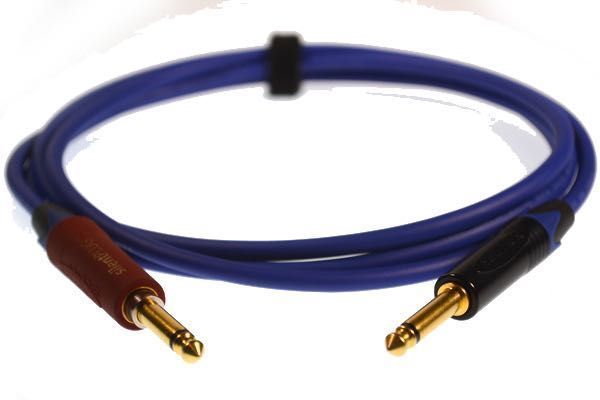 Pro Kabel Gitarowy 1/4 6,35mm Silent Mono Jack do 1/4 Jack Van Damme