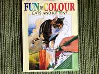 Kolorowanka - Fun to Colour Cats and kittens