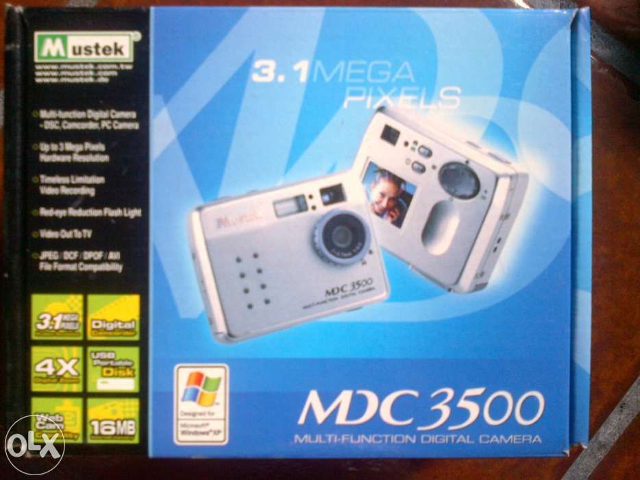 Máquina fotográfica Mustek