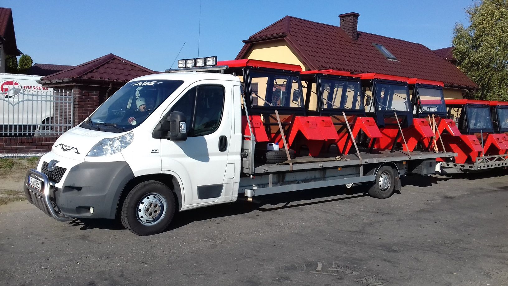 Kabina kabiny ciagnikowe c330 c360 mf t25 bizon transport PROMOCJA