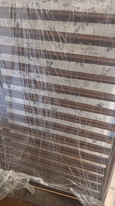 Łóżeczko i szuflada  dziecięce drewniane z misiem