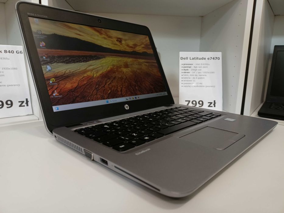 Poręczny i Lekki HP EliteBook 820 G3 12,5" i5 8GB 256SSD Win11 Faktura