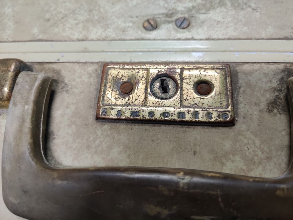 Mala de viagem Samsonite vintage