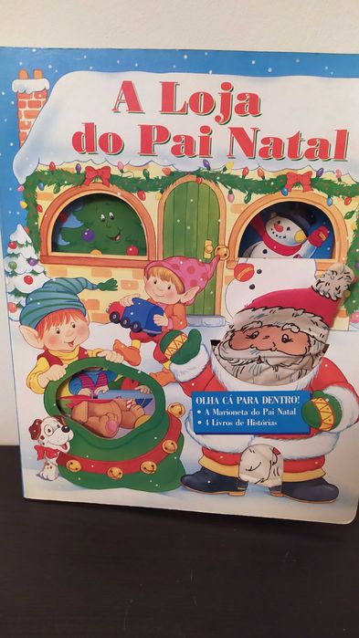 Livro infantil com marionete