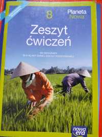 Zeszyt ćwiczeń do geografii klasa 8 planeta nowa