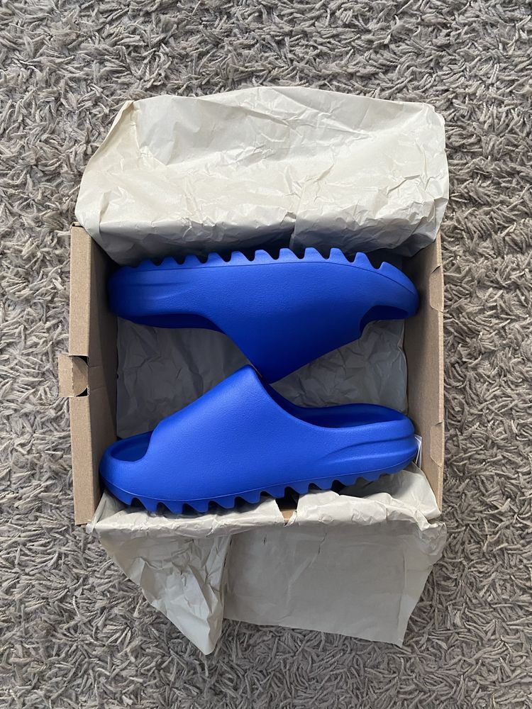 Adidas Yeezy slide azure