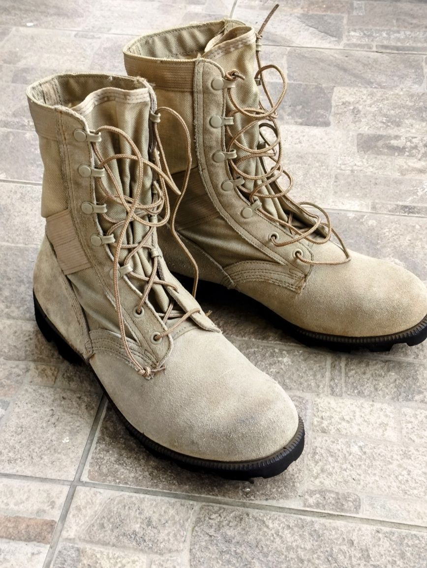 Buty pustynne US Army Desert Jungle Boots 10 1/2R pierwszy wzór