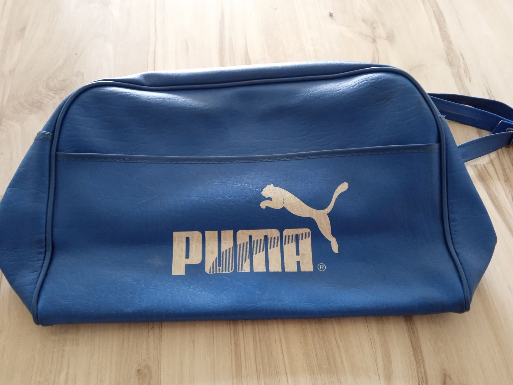 Torba na pasku Puma torebka vintage skórzana na ramię
