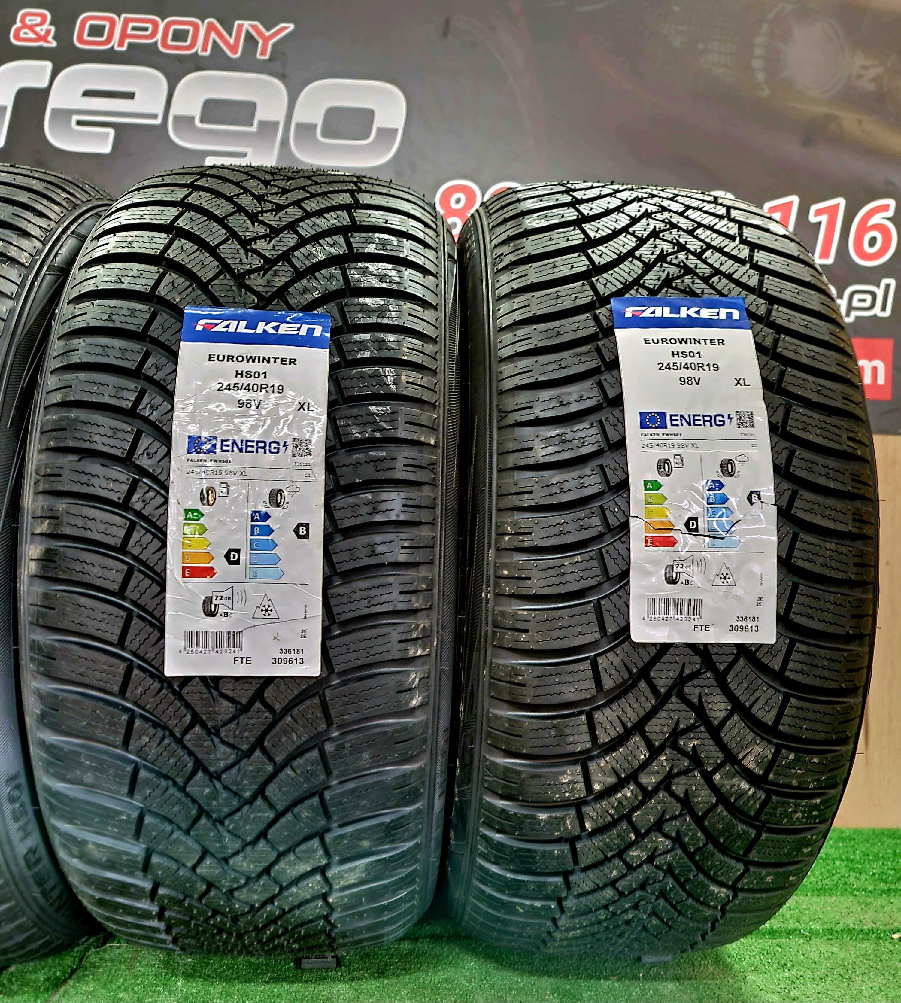 Nowe OPONY FALKEN EuroWinter HS01 - 245/40/R19 - 98V
