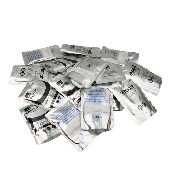 100 Szt  X Saszetki 85/100 G Dla Kotów Najtaniej