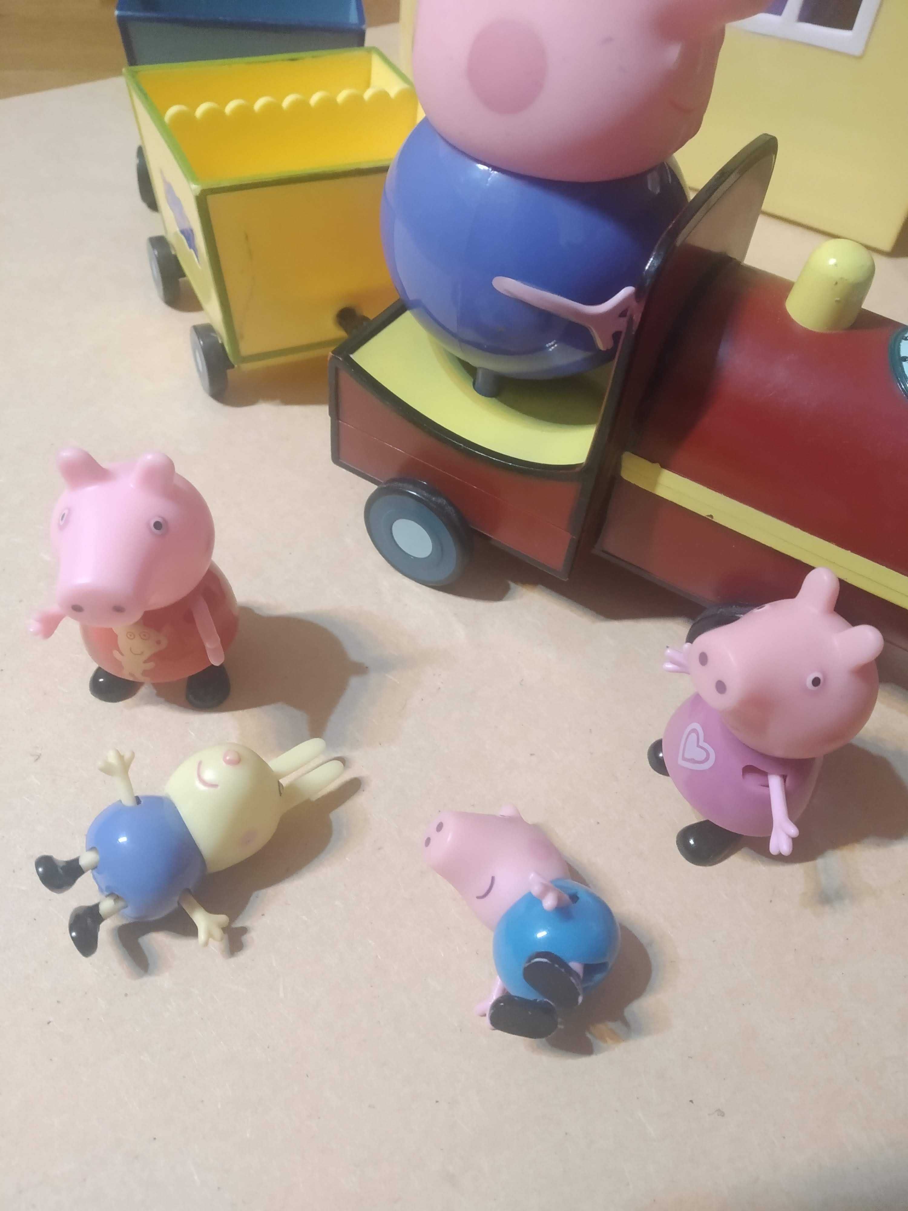 Natal - Set divertido Comboio do Avô Pig, Peppa, George, amigos