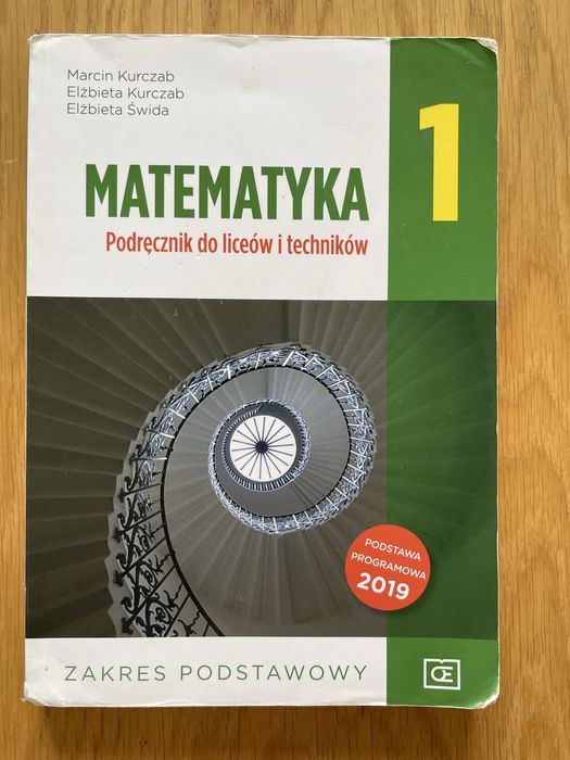 Matematyka 1, podręcznik + zbiór zadań