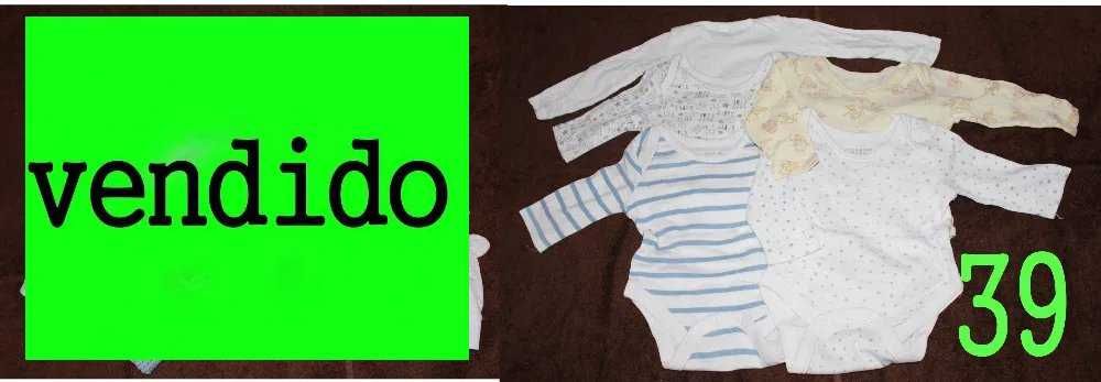 lote roupa de bebé menino 0 a 3 meses