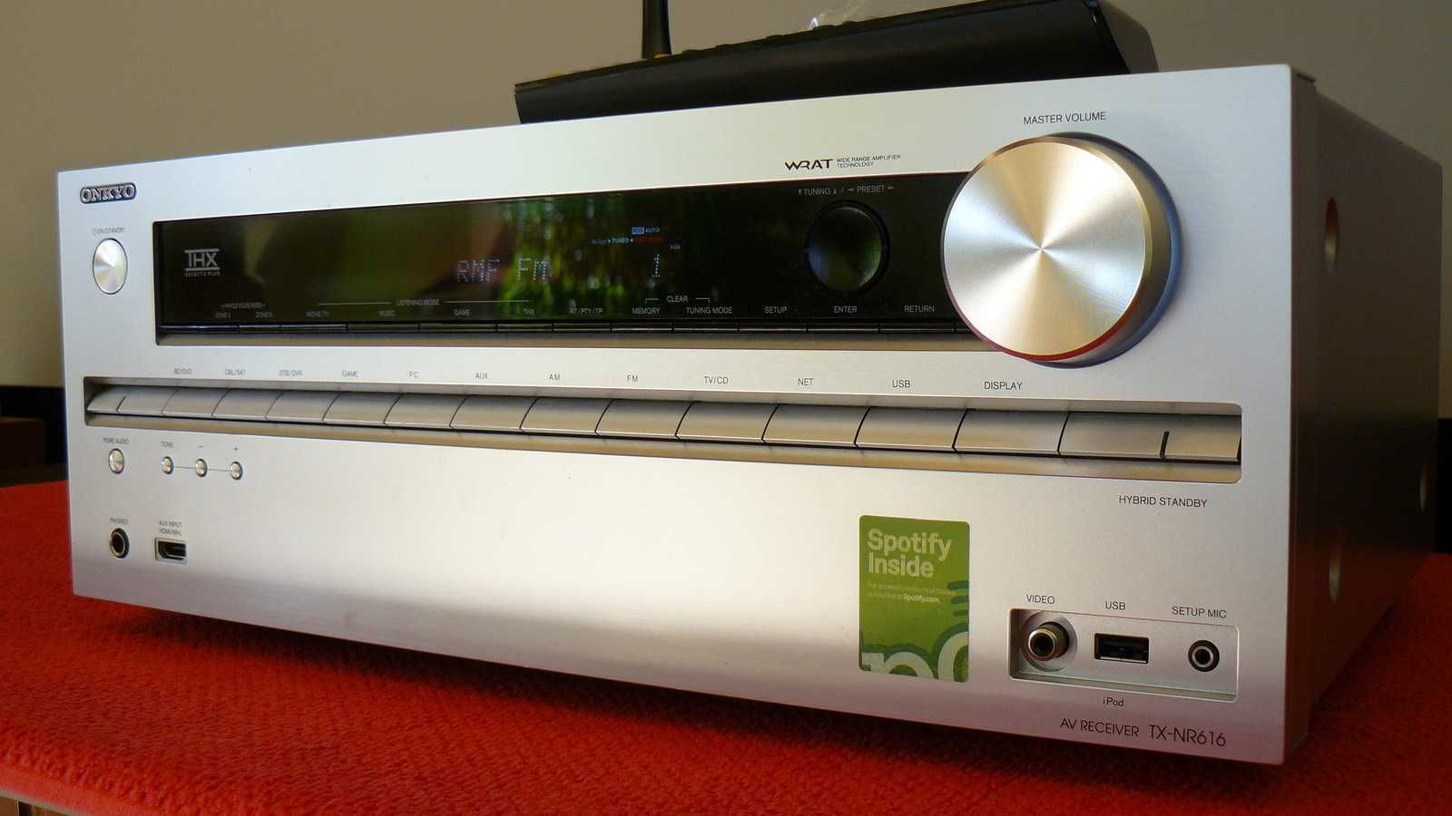 ONKYO TX-NR616 4K Wzmacniacz 7.2 kanałów 7x165W