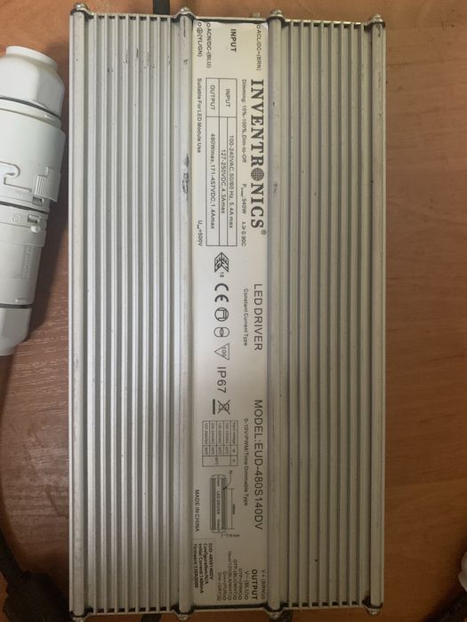 Лед драйвер потужний на 480w